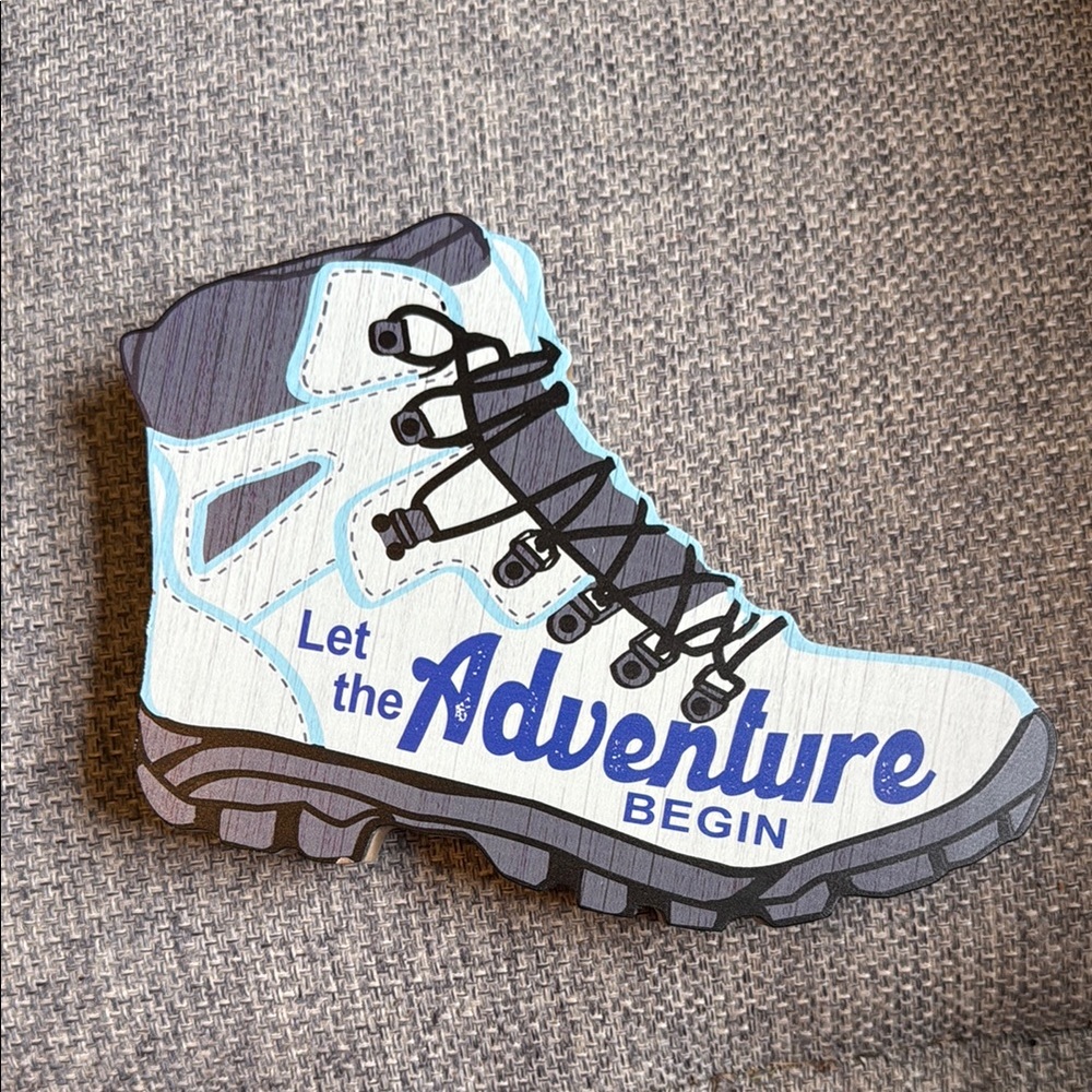 Adventure Hiking Boot Decor